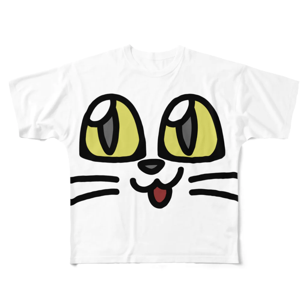 キャットＣのこうじょうけんがくのキャッツキャットC All-Over Print T-Shirt