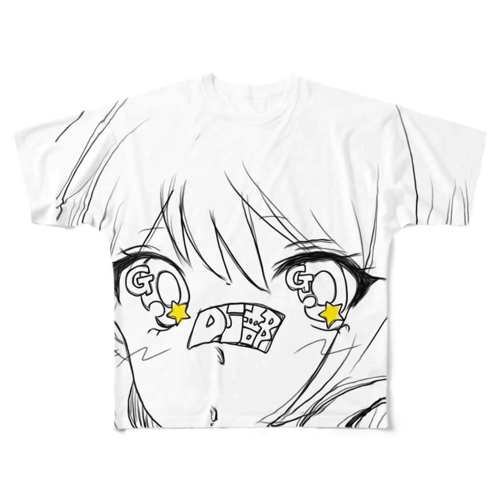 カナメリリコのGGDJ部第3弾 フルグラフィックTシャツ