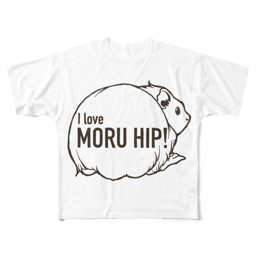 LichtmuhleのI love MORUHIP ♂ All-Over Print T-Shirt