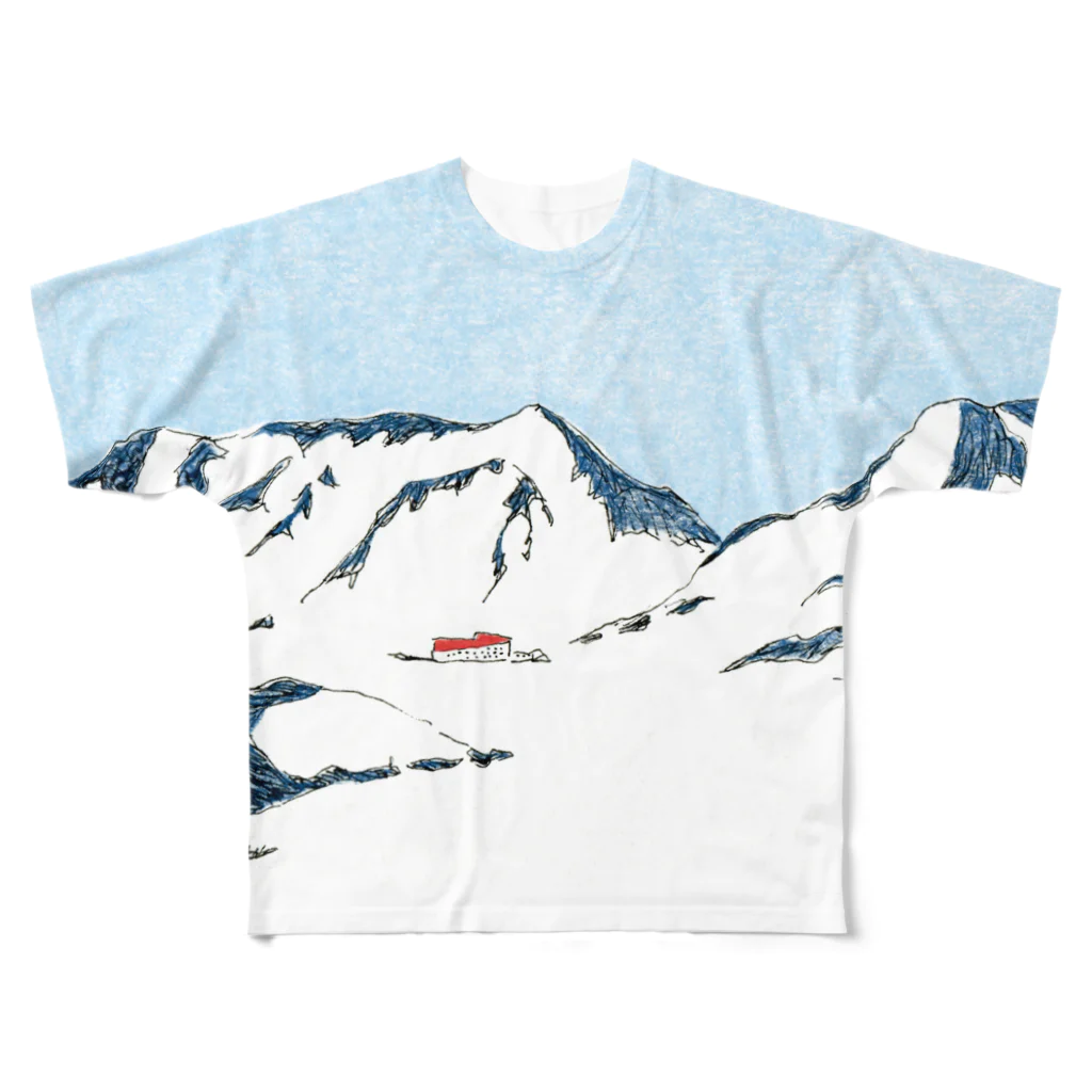 はしもとゆかの立山 フルグラフィックTシャツ