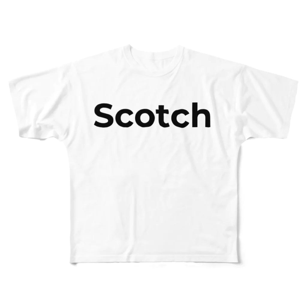 トリコロールカラーのScotch & wear All-Over Print T-Shirt