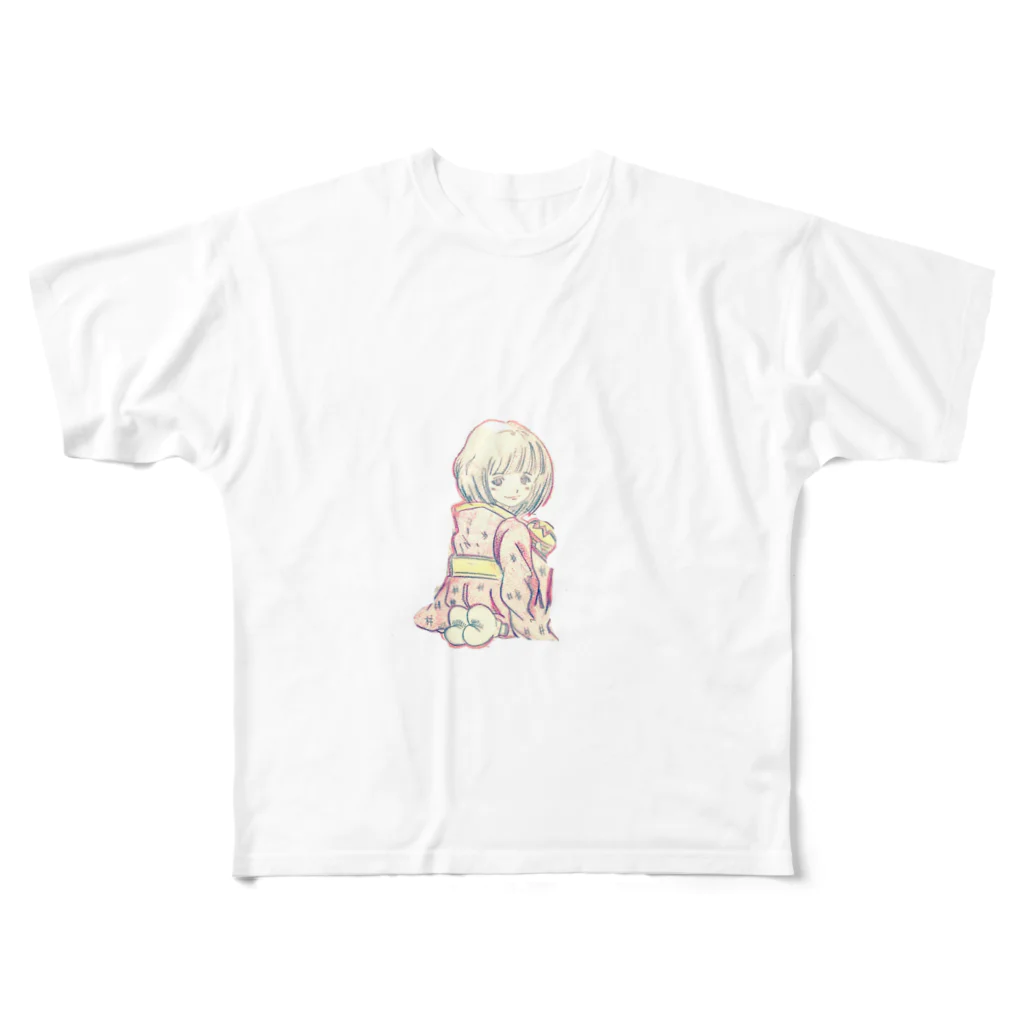 小原 泰彦のwarasi All-Over Print T-Shirt