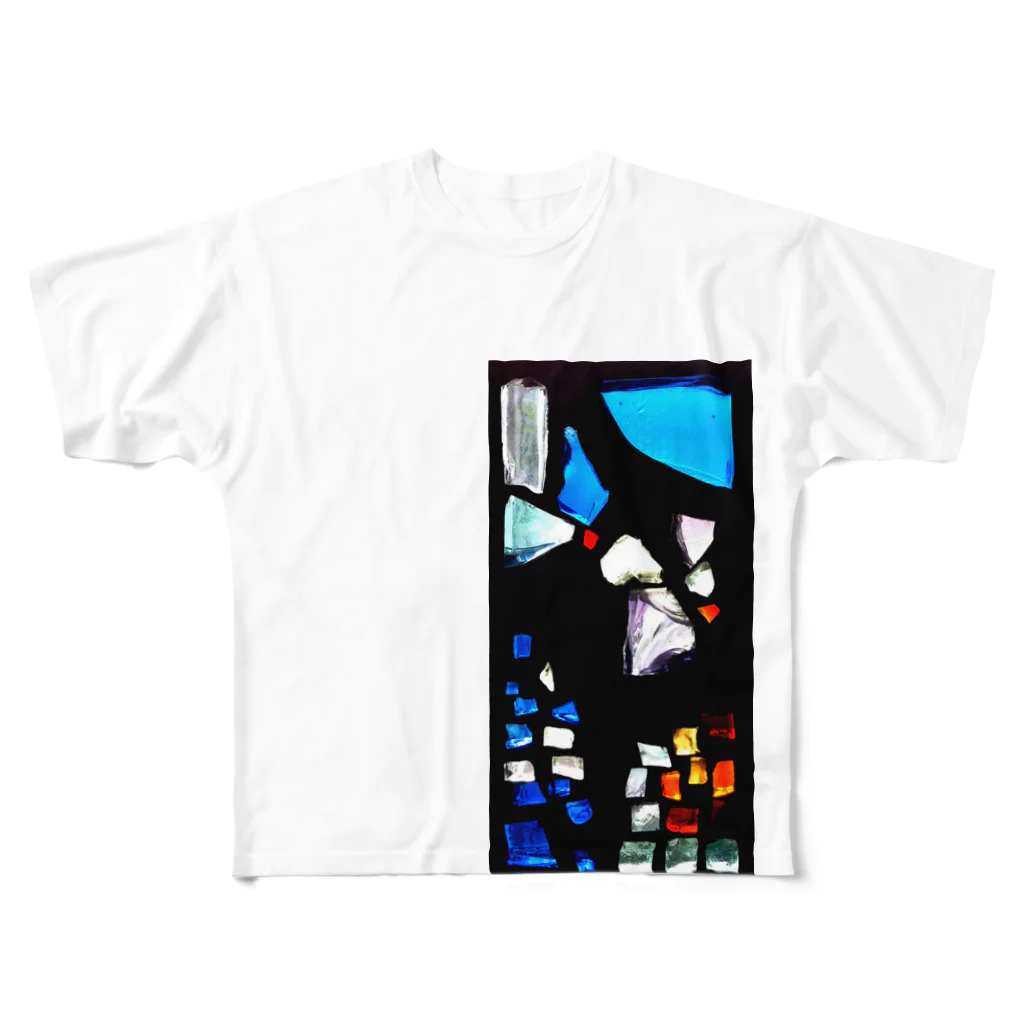 mayumizmの石だだみ All-Over Print T-Shirt