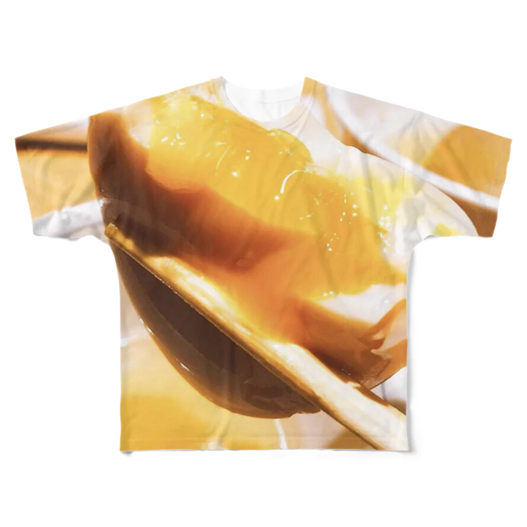 lemon_sourの半熟たまご フルグラフィックTシャツ