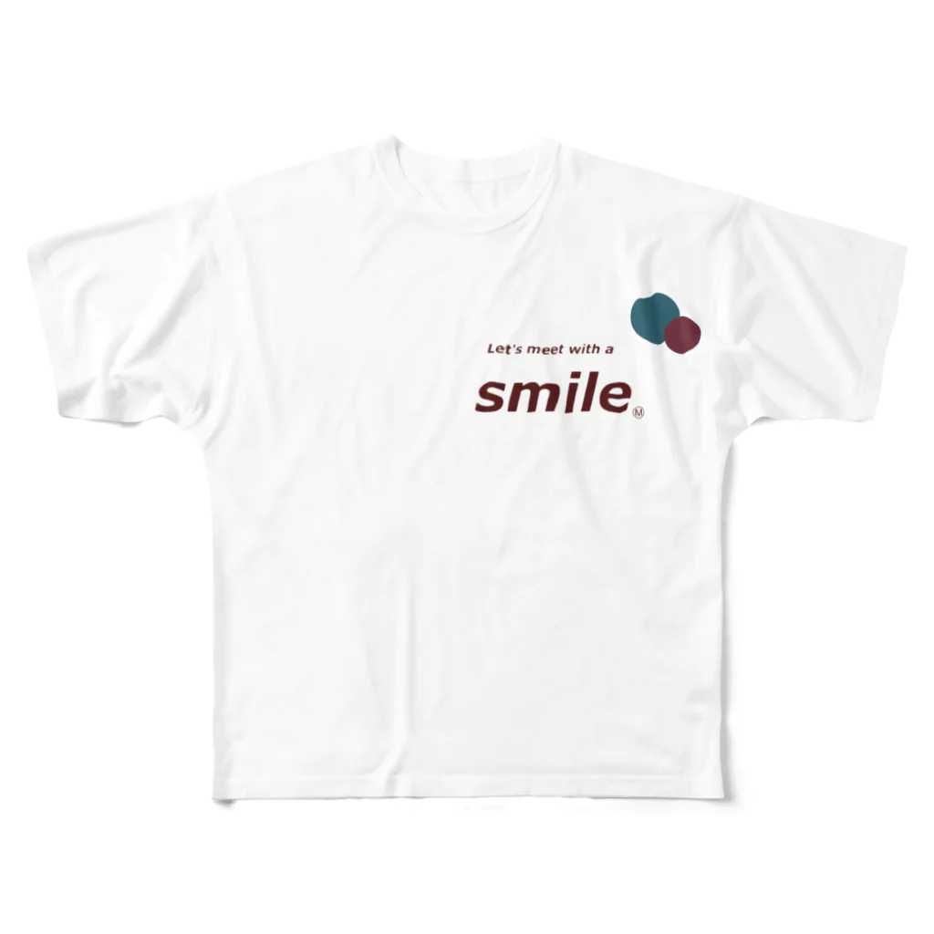 smileeeのsmileee フルグラフィックTシャツ