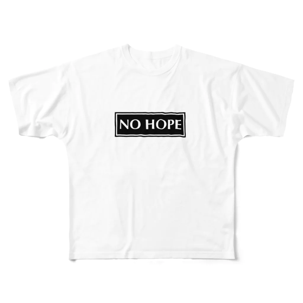 お土産屋さんのTシャツののぞみは停車しません NO HOPE All-Over Print T-Shirt