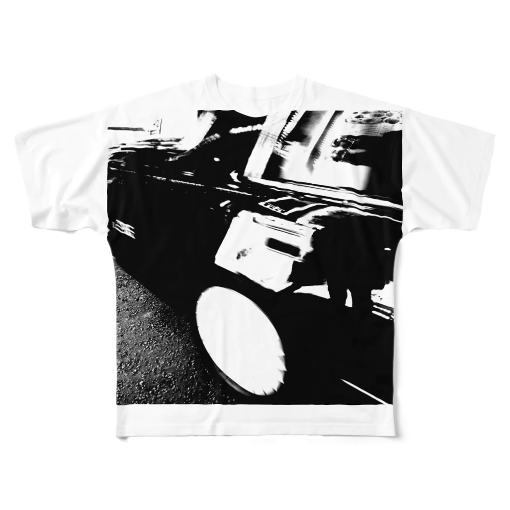 琴線工房のSTREET DOWNTOWN All-Over Print T-Shirt