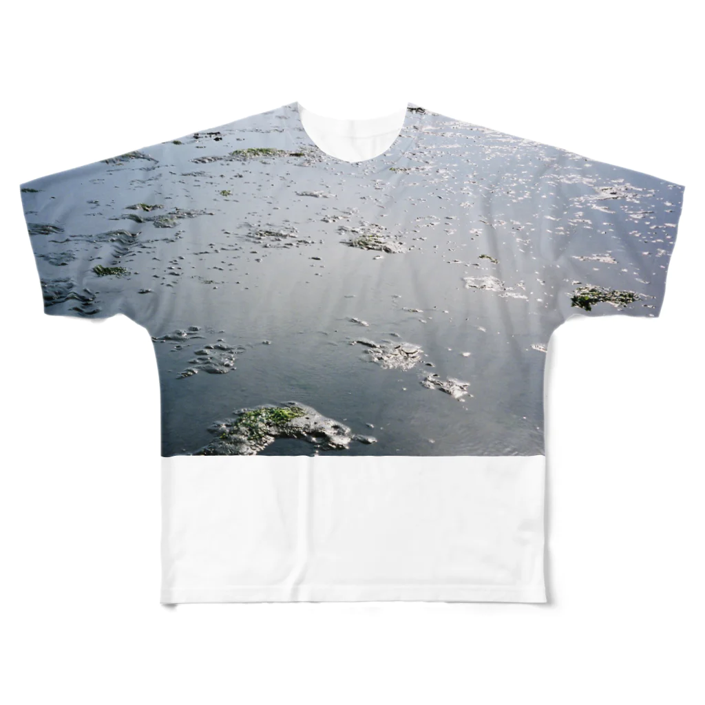 1203rihooooの地球では潮干狩り All-Over Print T-Shirt