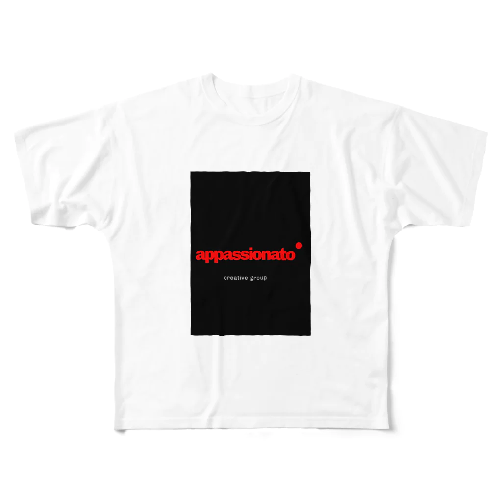 R_GD_trackの自作ロゴ フルグラフィックTシャツ