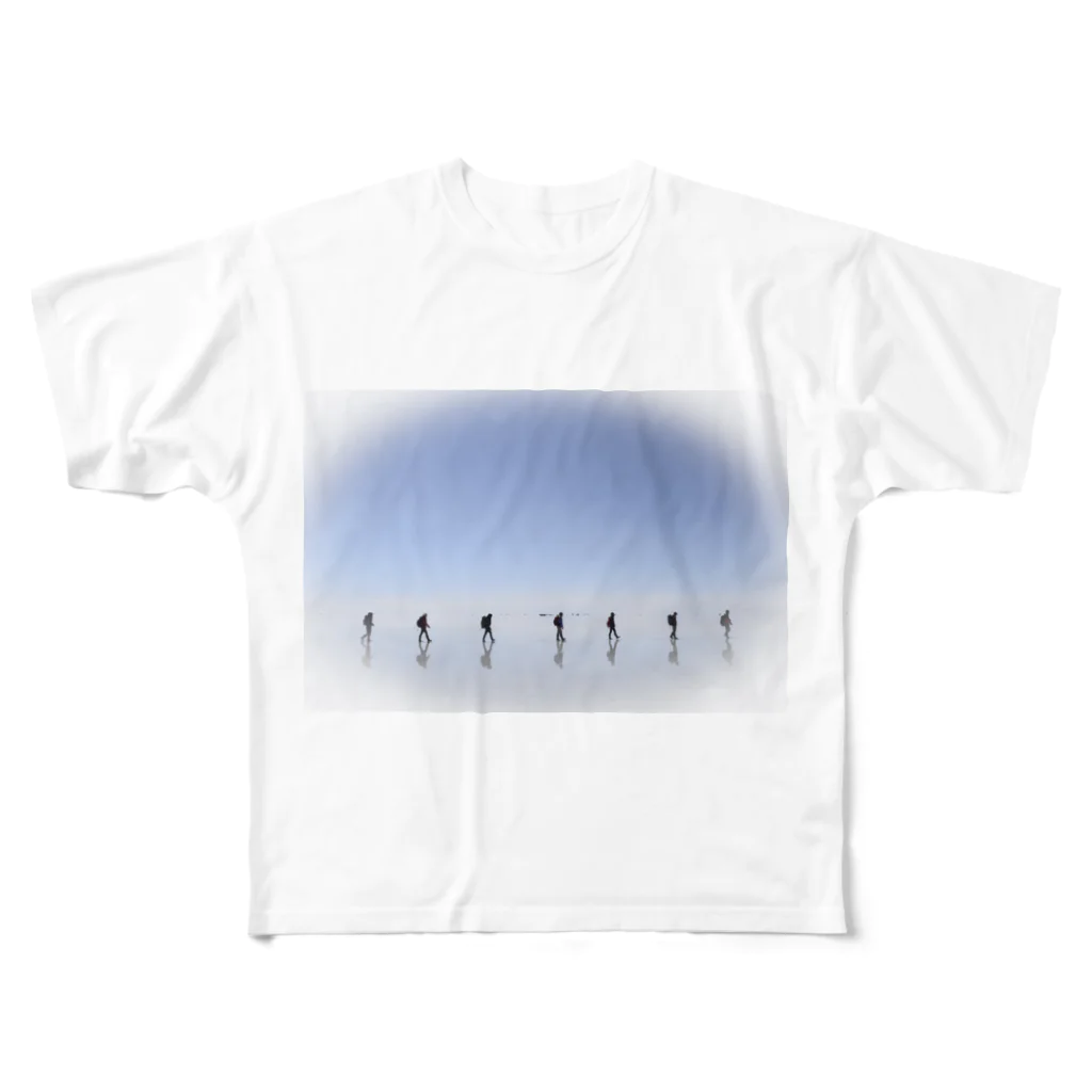 yamatoのウユニ フルグラフィックTシャツ