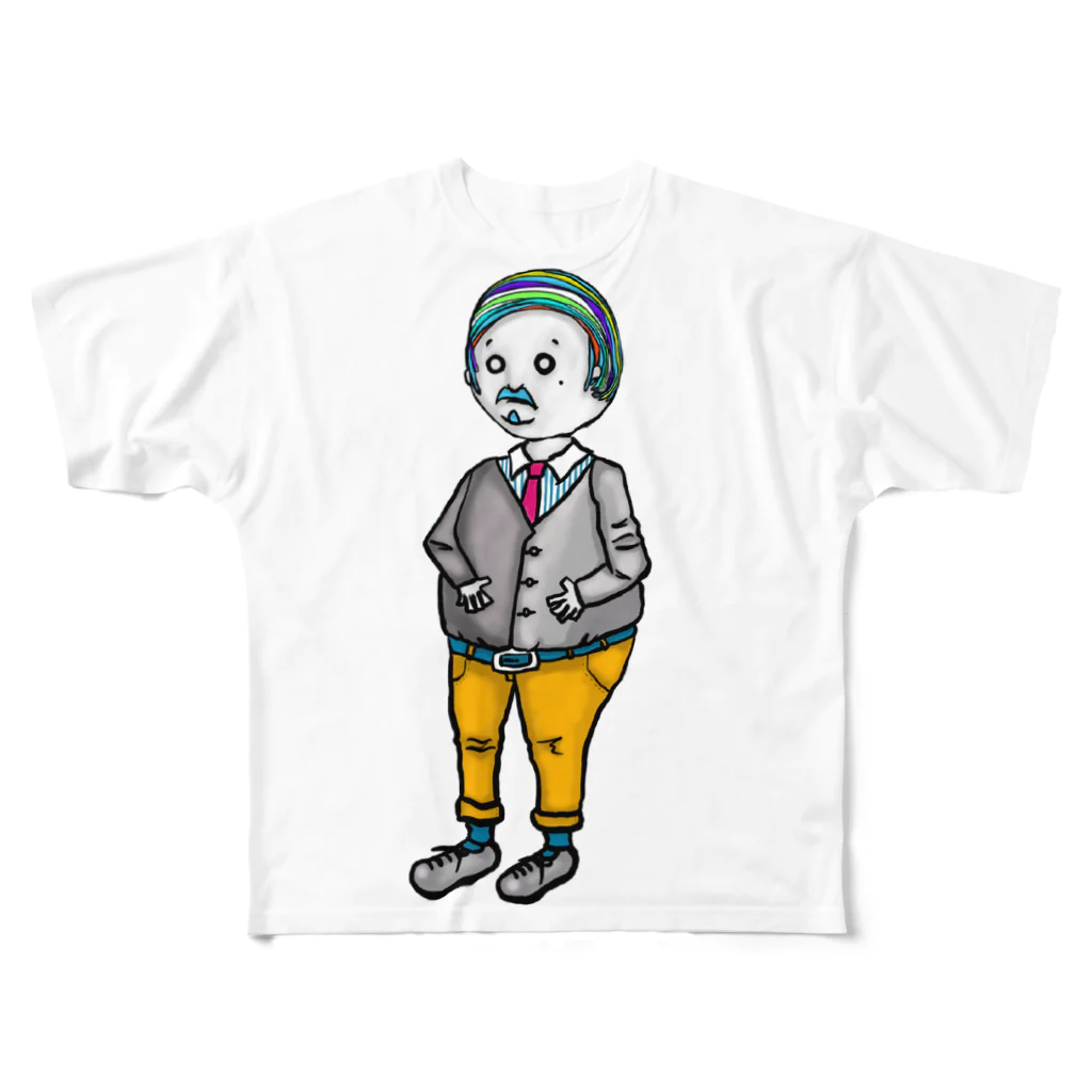 MELT.DESSERTのカラフルダディ All-Over Print T-Shirt