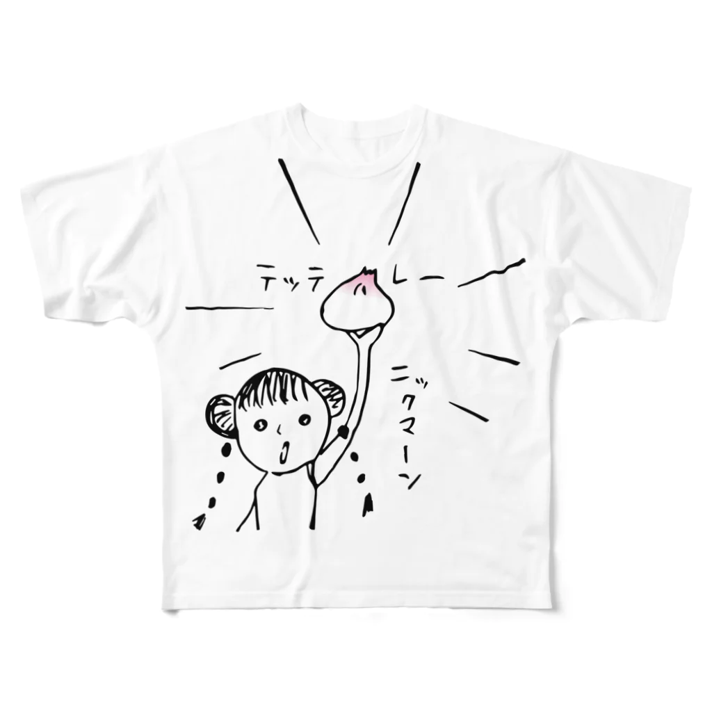 nicospyderのニックマーン All-Over Print T-Shirt