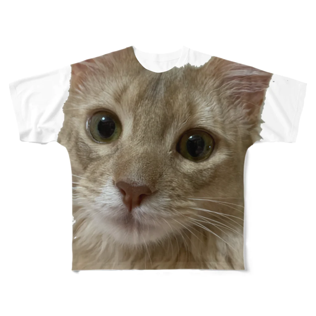 マリリンの猫 All-Over Print T-Shirt