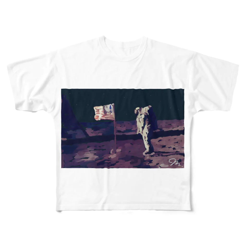 Boston ShopのApollo50thMoonLanding All-Over Print T-Shirt