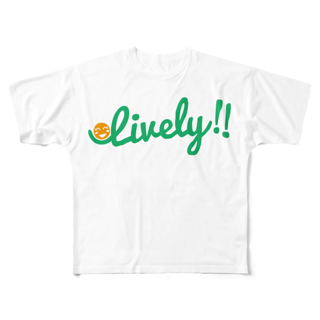 フォーヴァのLively!! フルグラフィックTシャツ