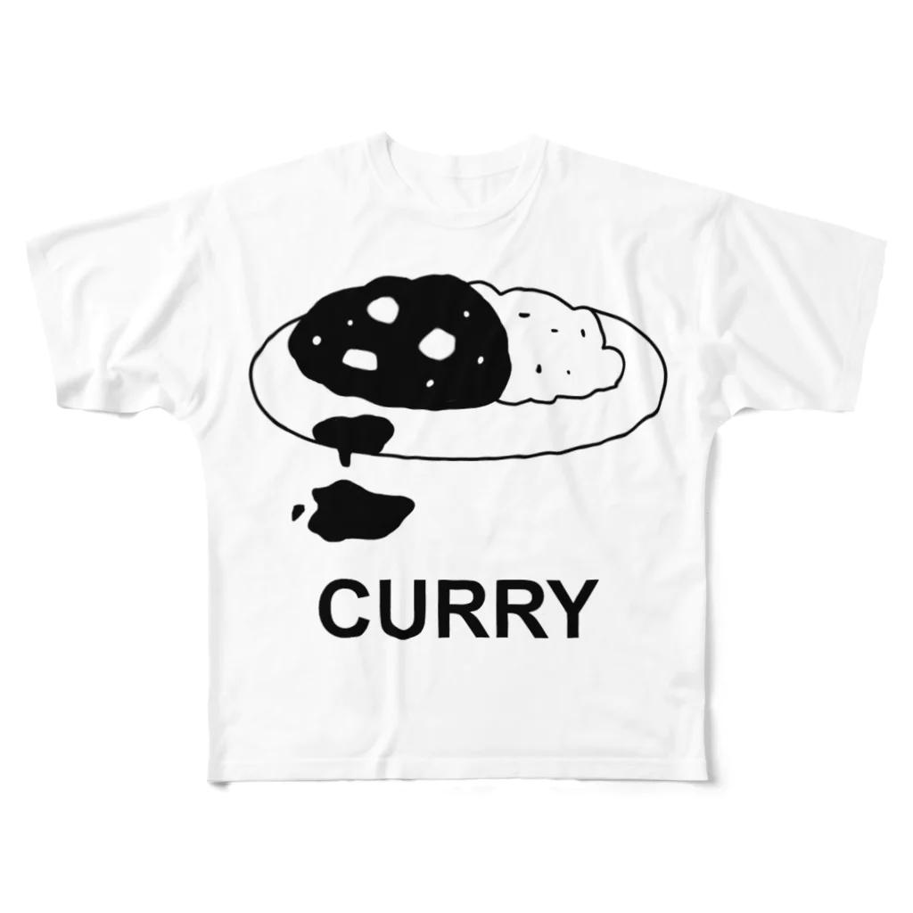 KAISHOのcurry All-Over Print T-Shirt