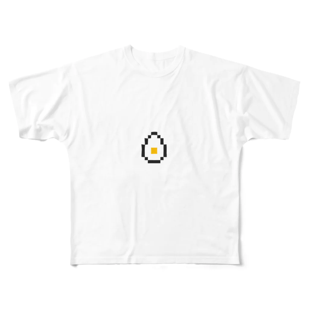 カットボスのゆで卵 All-Over Print T-Shirt