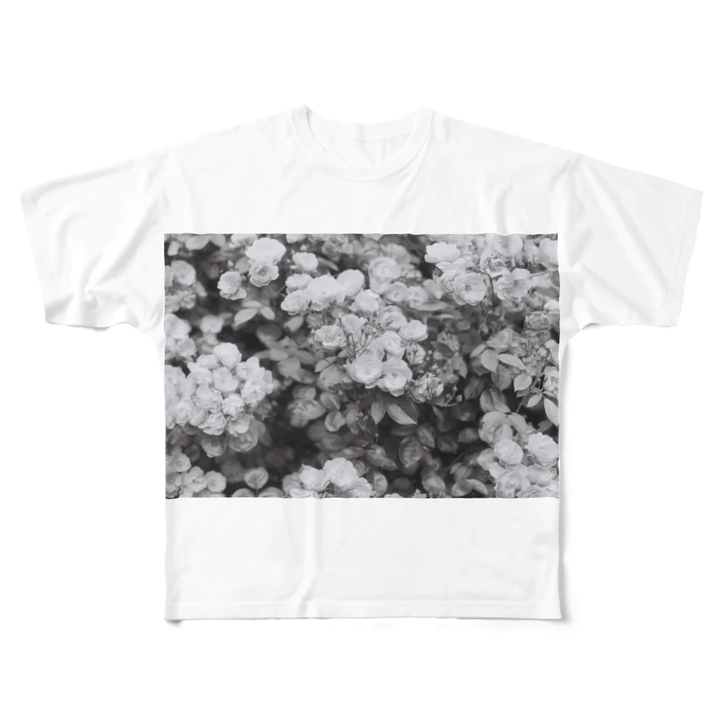 kio photo worksのflowers  フルグラフィックTシャツ