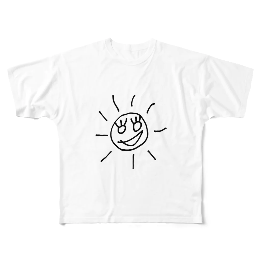 KAIT0のSanSan太陽サン🌞 フルグラフィックTシャツ