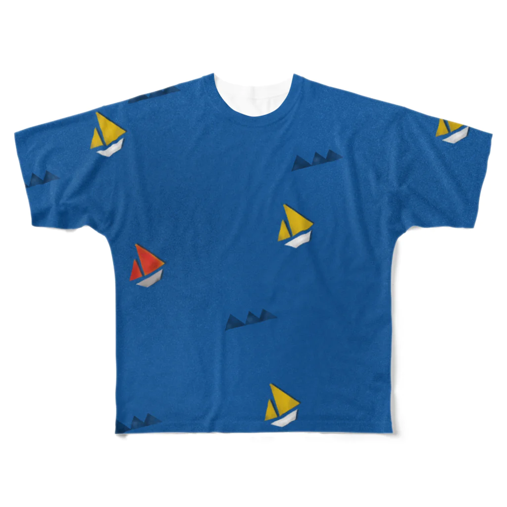 Tania NobukovskiのSAIL AWAY All-Over Print T-Shirt