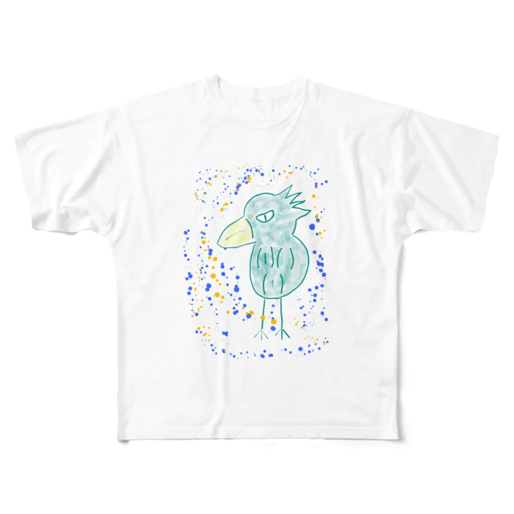 manamanawaruのミドリワルビロ All-Over Print T-Shirt