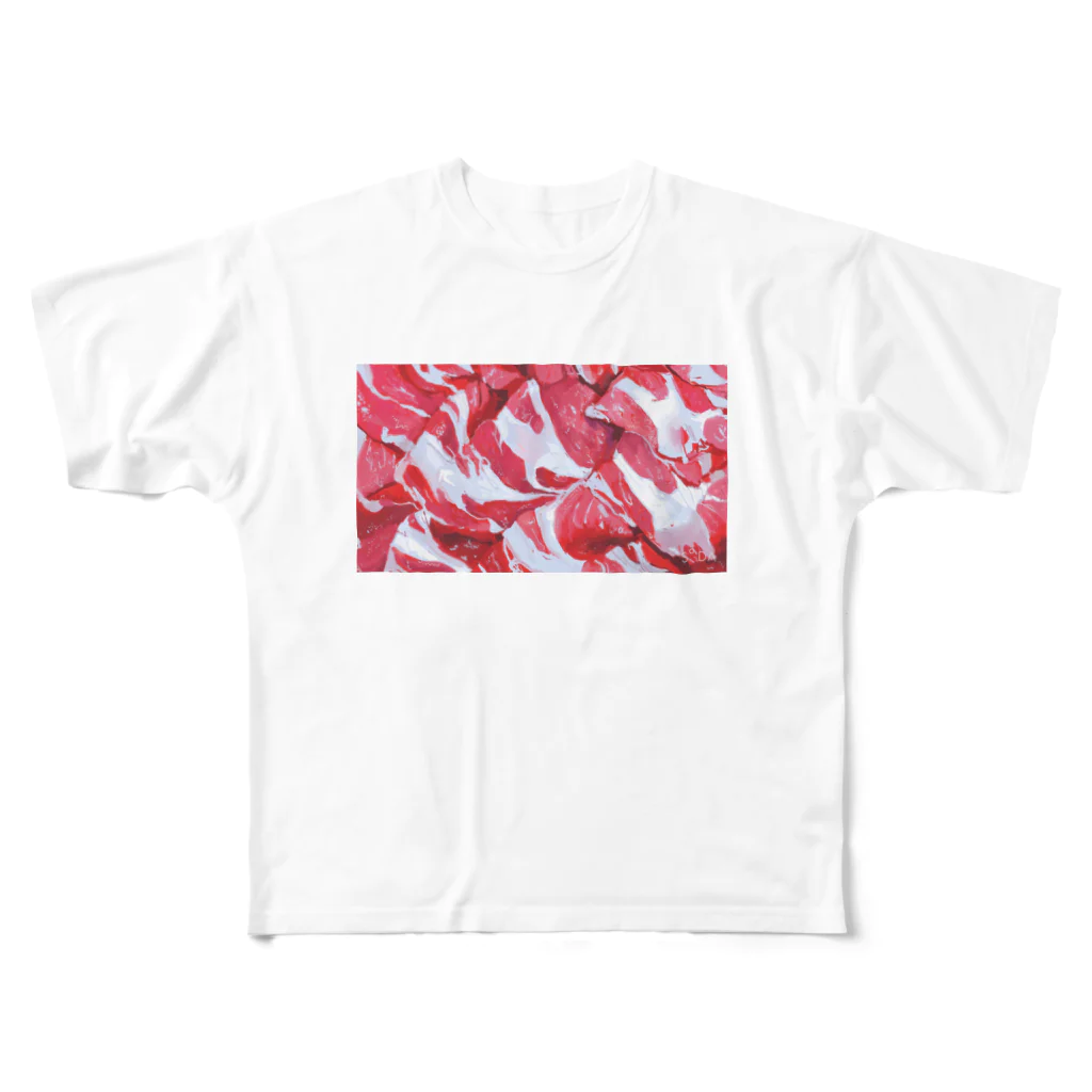 tanaka00のお肉 All-Over Print T-Shirt