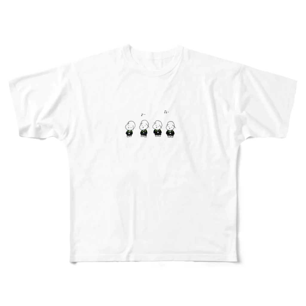 hiromiromiiiiiiのそらまめぼうず（合唱） All-Over Print T-Shirt