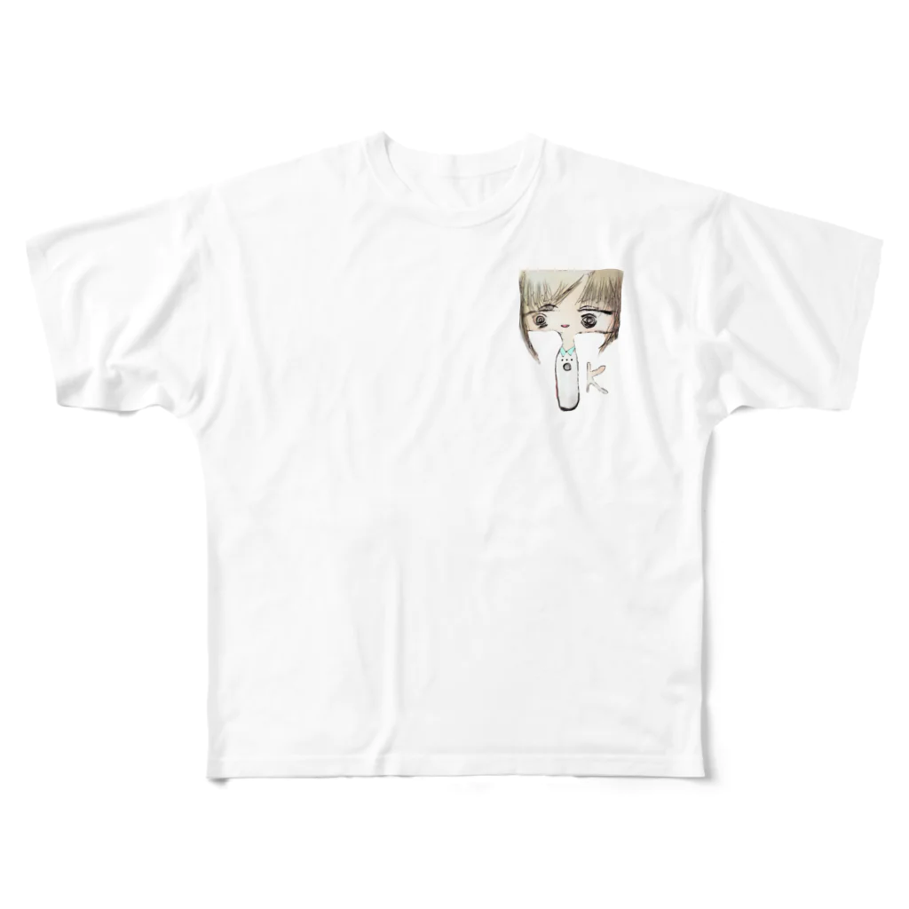 A-craftのhandy-K フルグラフィックTシャツ