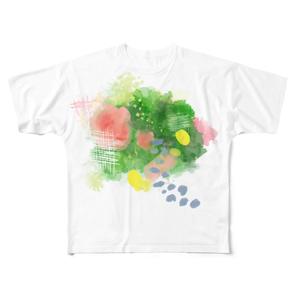 ななまるの森の中 All-Over Print T-Shirt