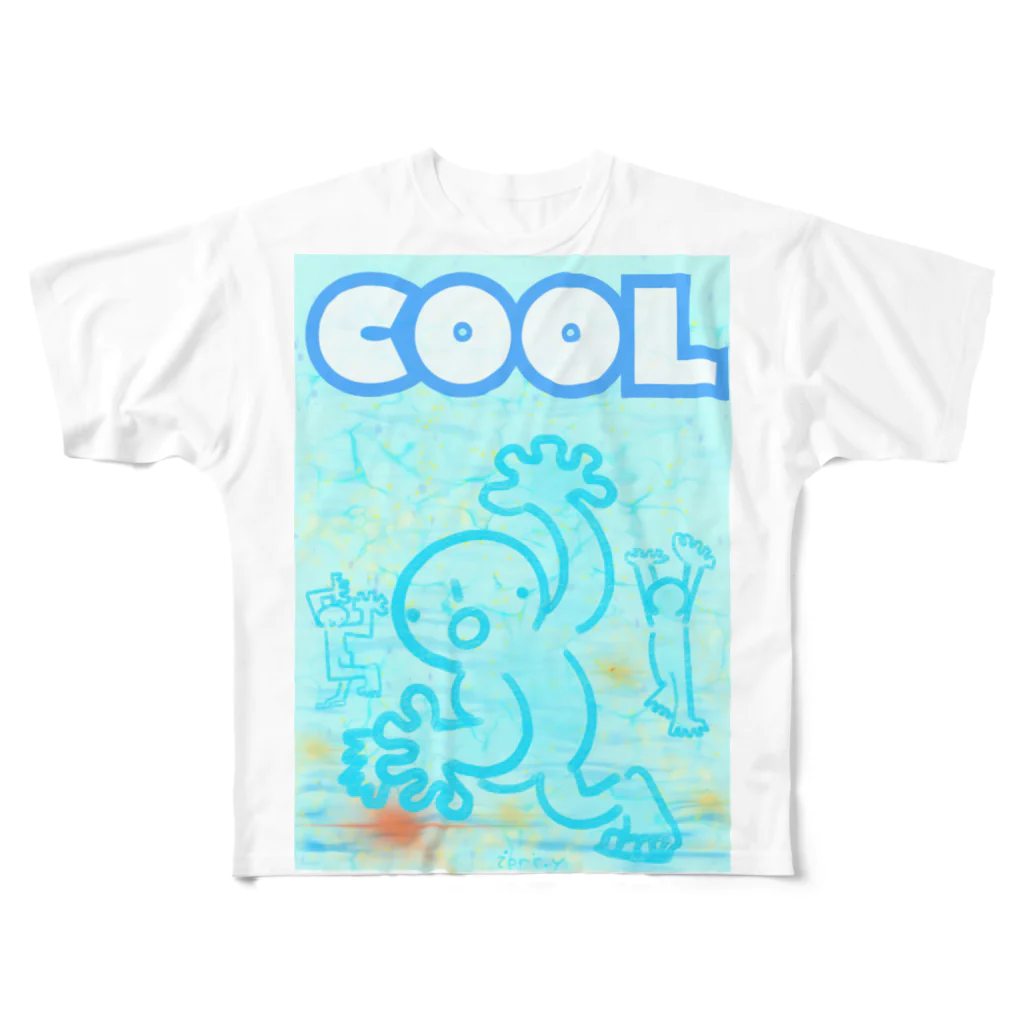 吉澤伊織のcool All-Over Print T-Shirt