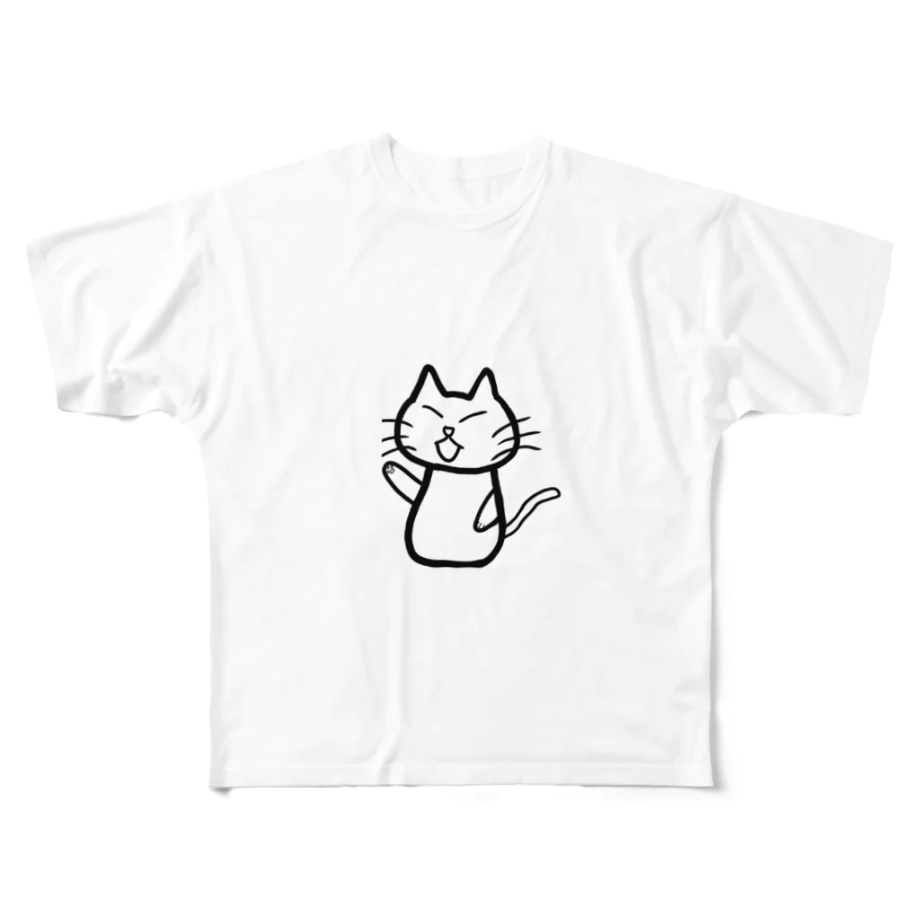 BOOK OFFのCAT of DUTY All-Over Print T-Shirt