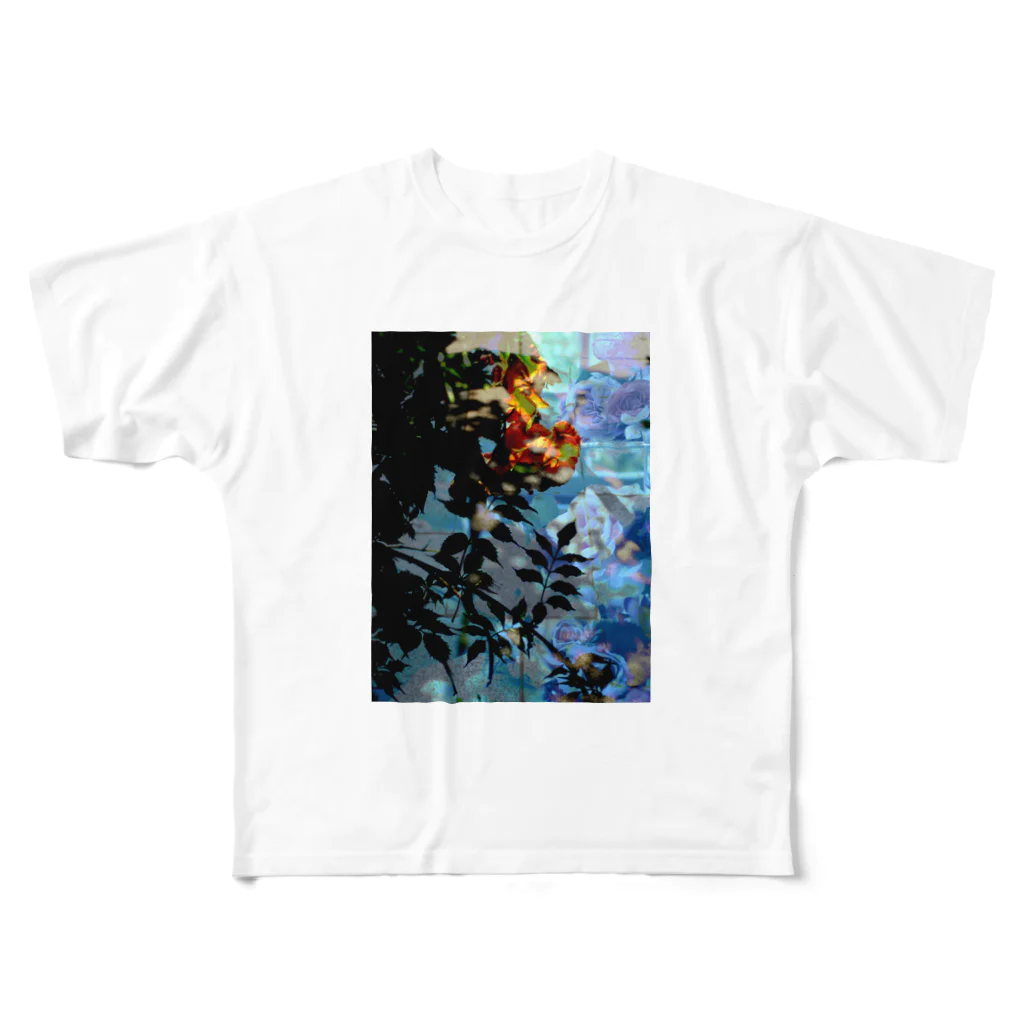 さかいまみの「studio344」の薔薇の影 All-Over Print T-Shirt