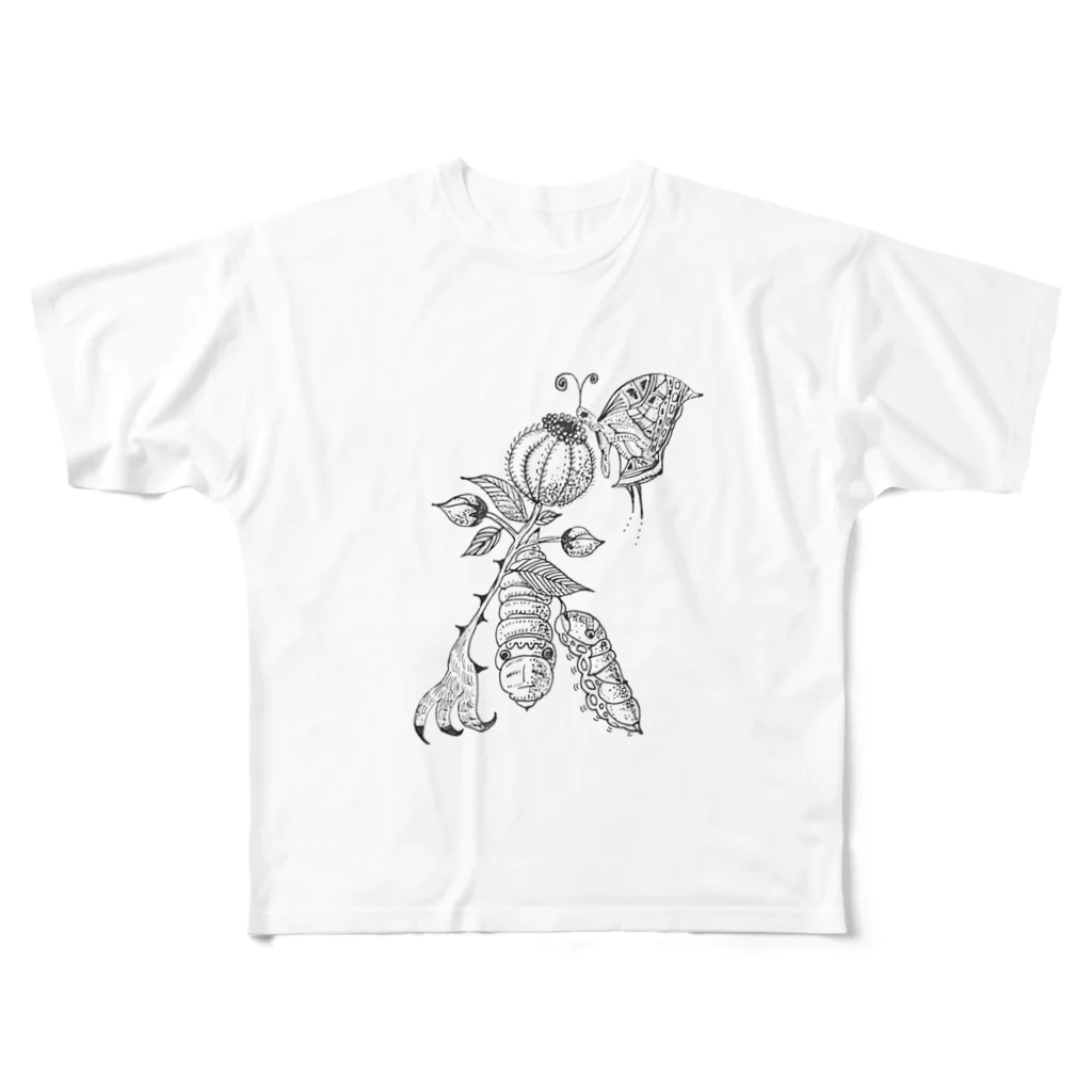 358のマインドフルネス All-Over Print T-Shirt