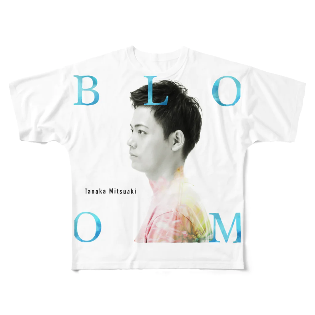 tanaka_tfcwのBLOOM フルグラフィックTシャツ