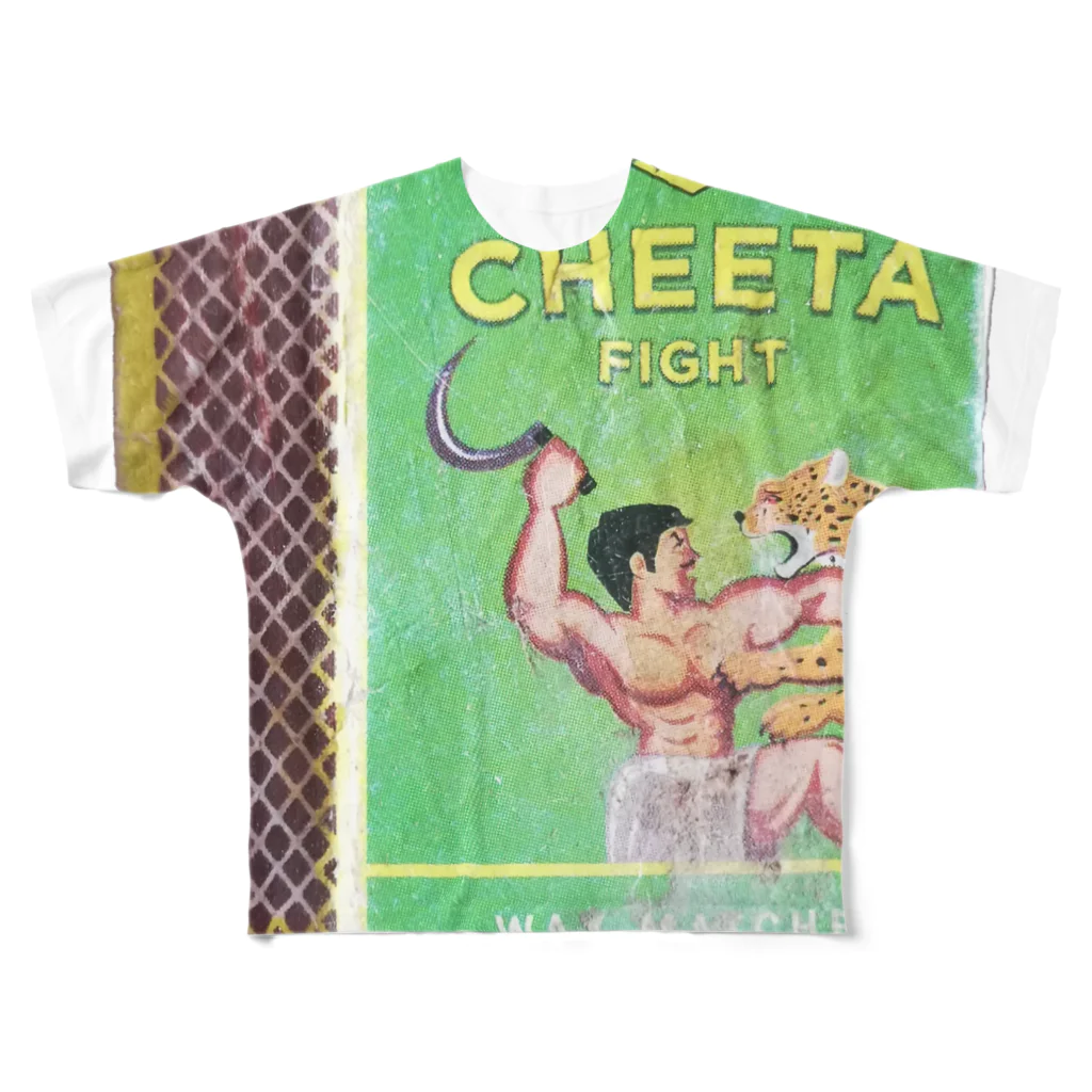 趣味の民藝のCheeta Fight フルグラフィックTシャツ