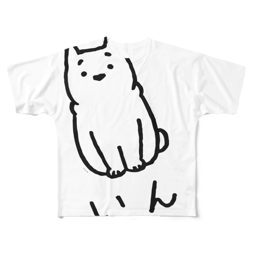 とおい森のいん1 フルグラフィックTシャツ