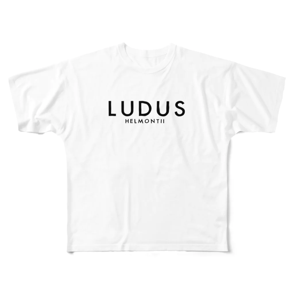 LUDUS helmontiiのLUDUS helmontii Princess フルグラフィックTシャツ