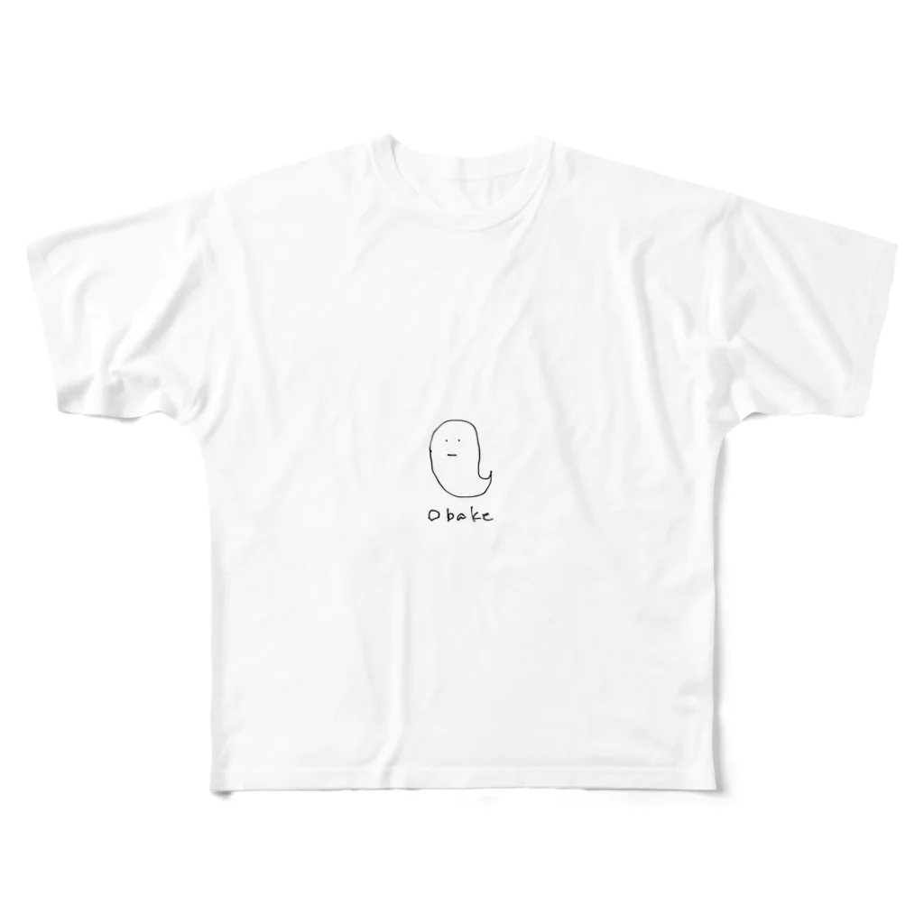 chisa1997のobake フルグラフィックTシャツ