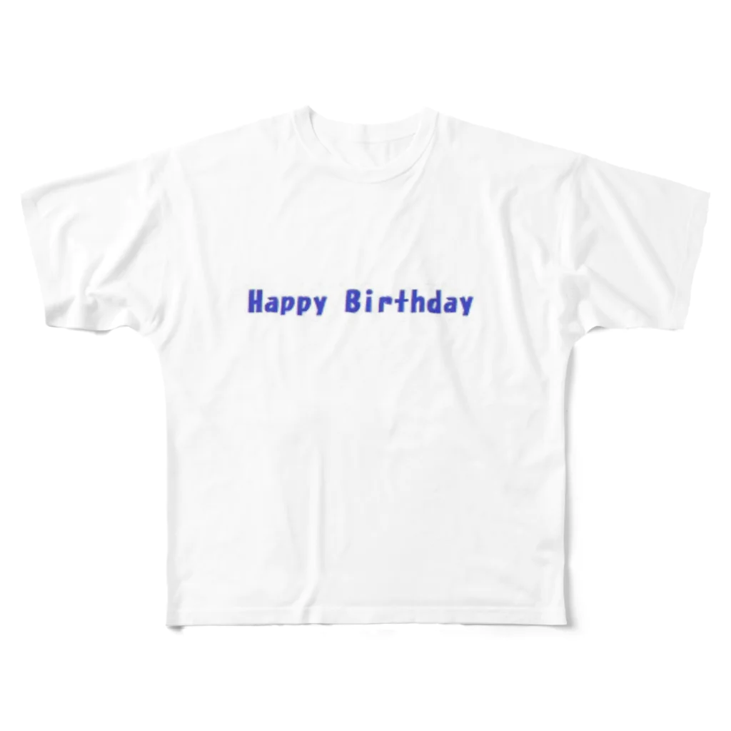 アメリカンベース のHappy　Birthday　グッズ All-Over Print T-Shirt