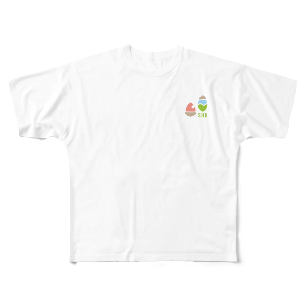 樹木・環境ネットワーク協会(shu)のSHUロゴ（オリジナル） All-Over Print T-Shirt