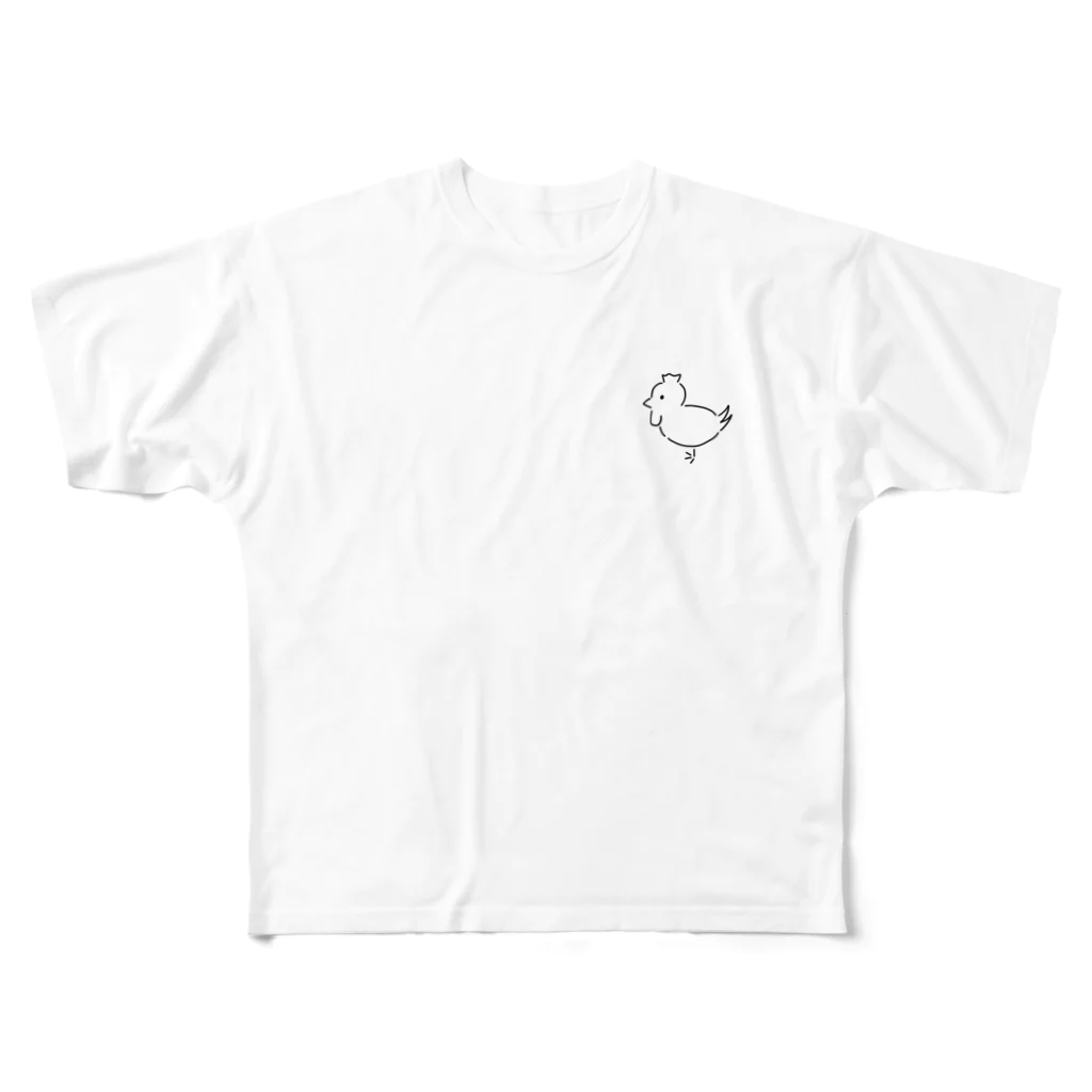 そえすと(米)のTori All-Over Print T-Shirt