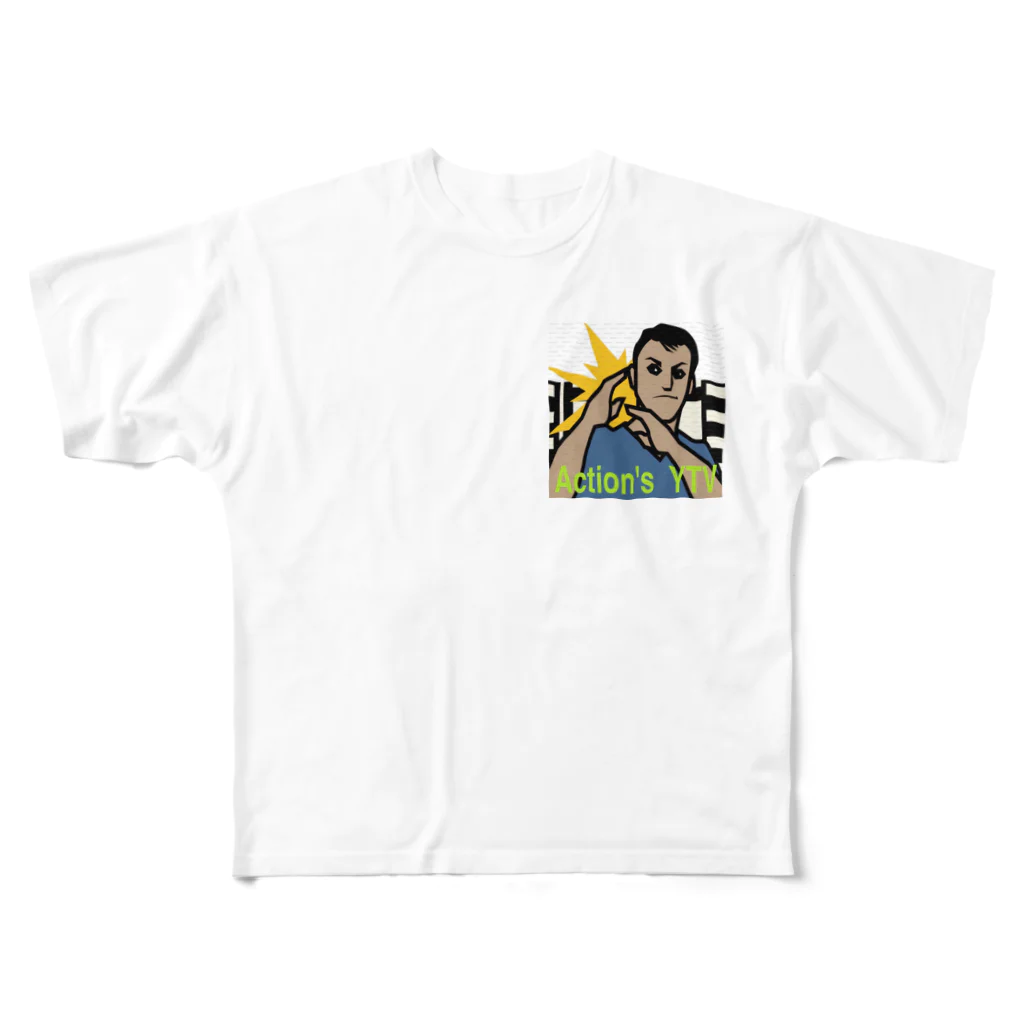 ActionsYTVのAction 's YTV All-Over Print T-Shirt