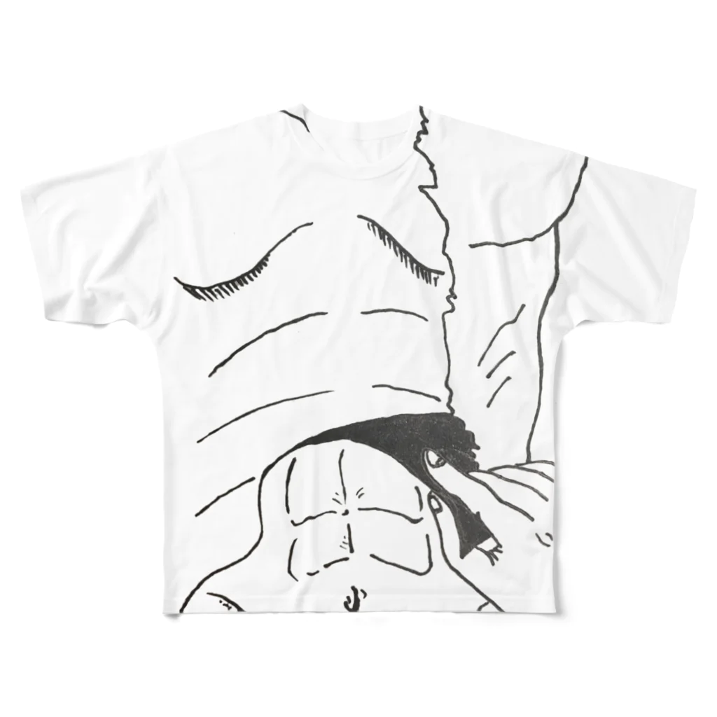 ばらっくんの化けの皮を剥がすTシャツ All-Over Print T-Shirt