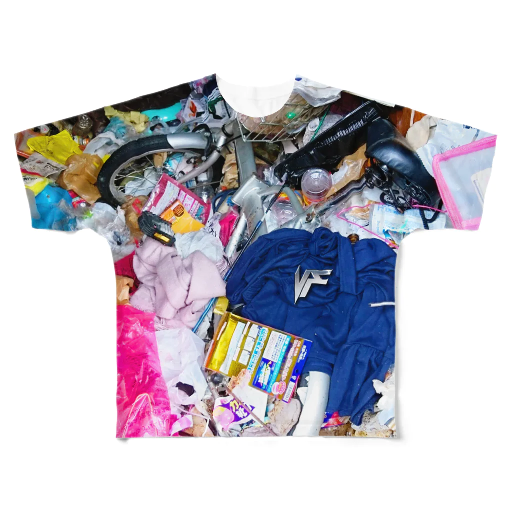 VULGAR FACTORYのゴ☆ミ All-Over Print T-Shirt