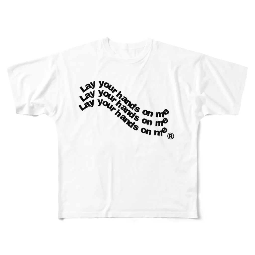 miiichamのLay your hands on me フルグラフィックTシャツ