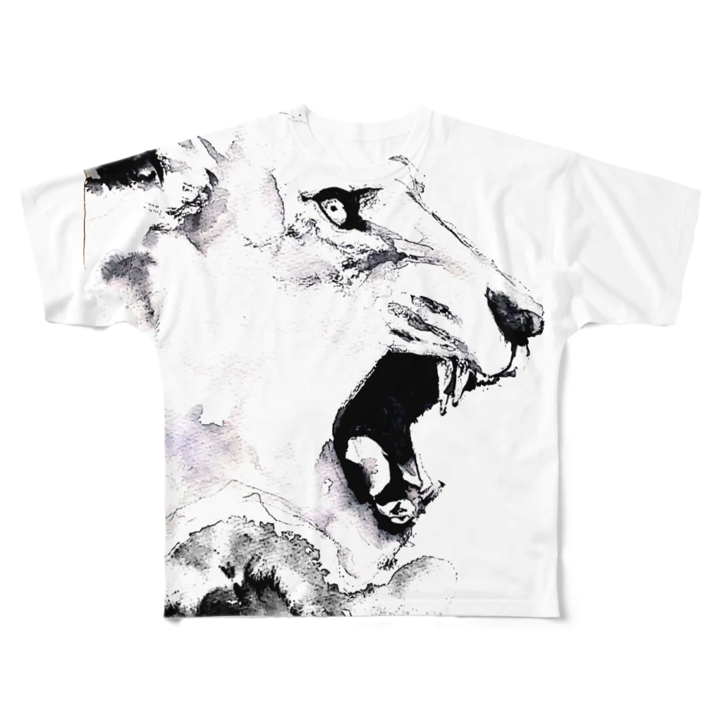 シシカバぐっずの虎 All-Over Print T-Shirt