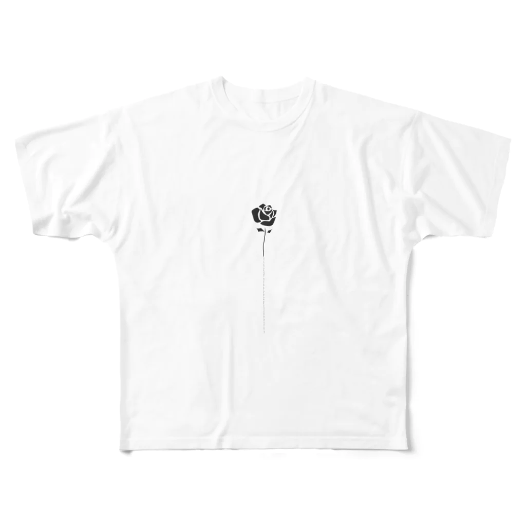 レイナ.イのRose フルグラフィックTシャツ