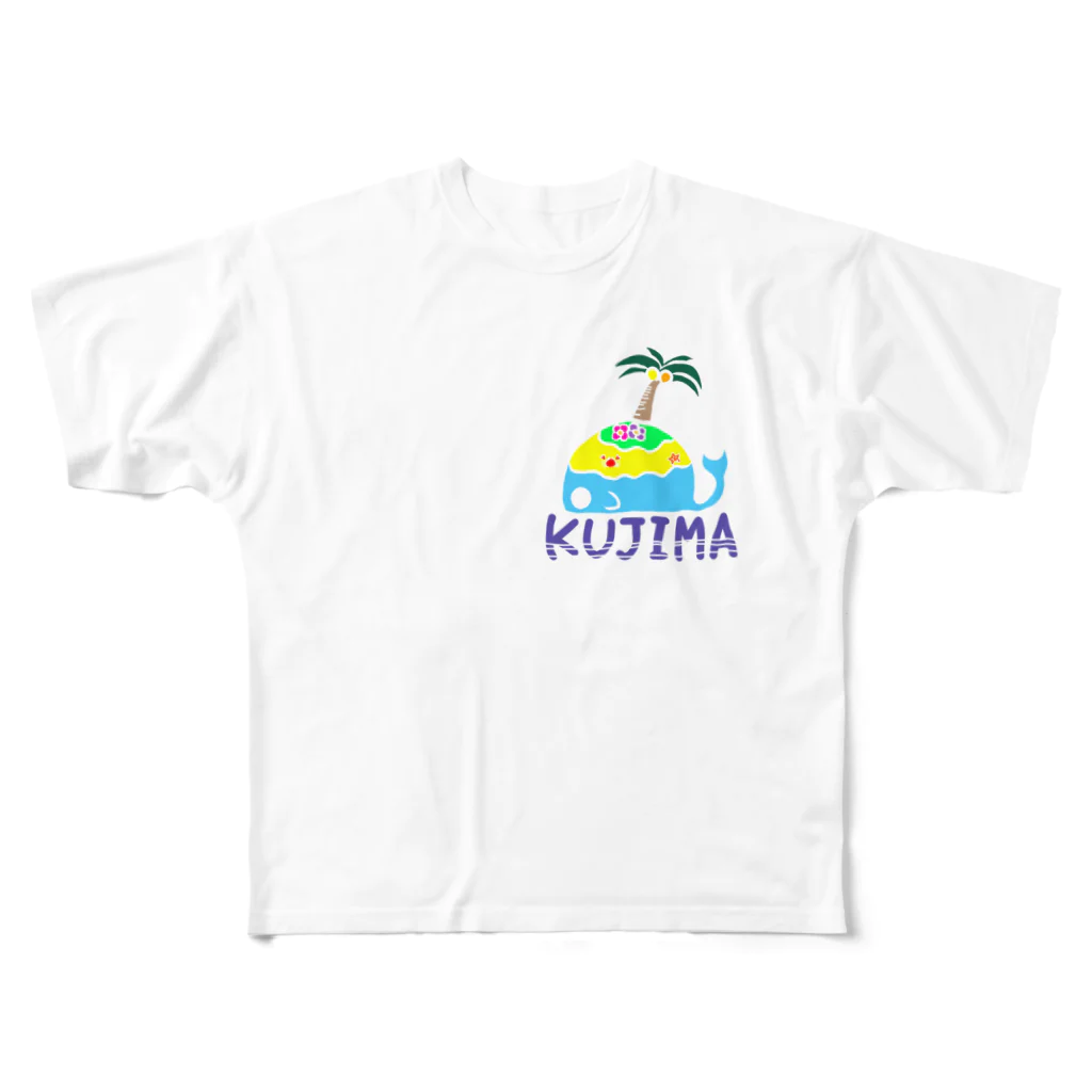 キビのくじま フルグラフィックTシャツ