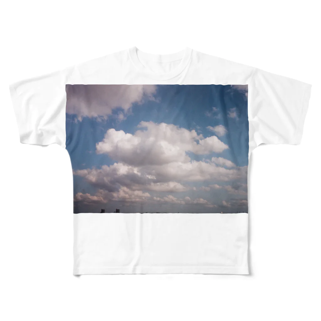 753.1のあの雲 フルグラフィックTシャツ