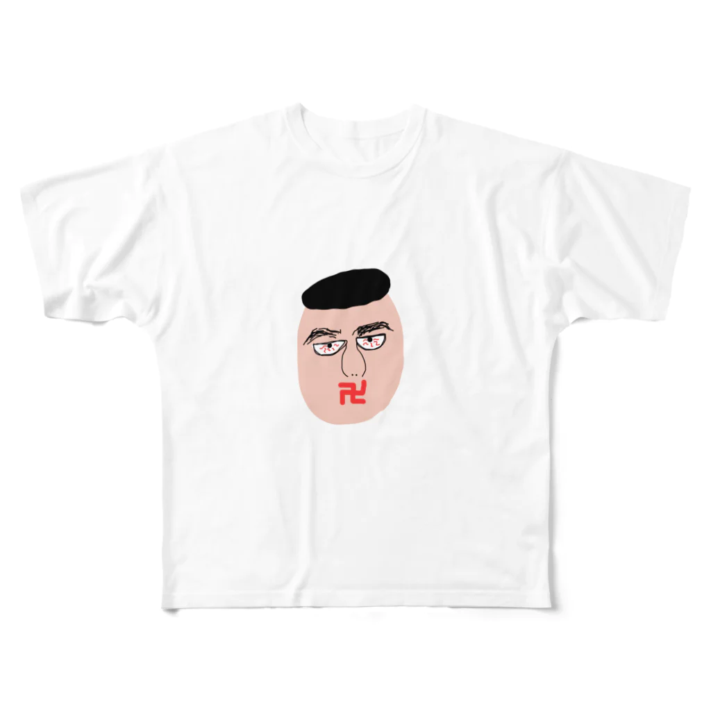 moe222の紙一重くん All-Over Print T-Shirt